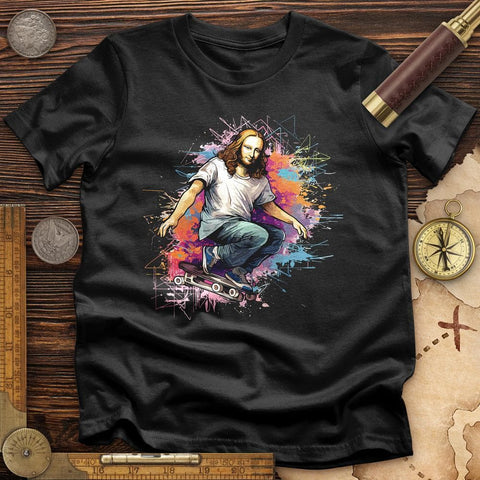 Mona Lisa Skateboard T-Shirt