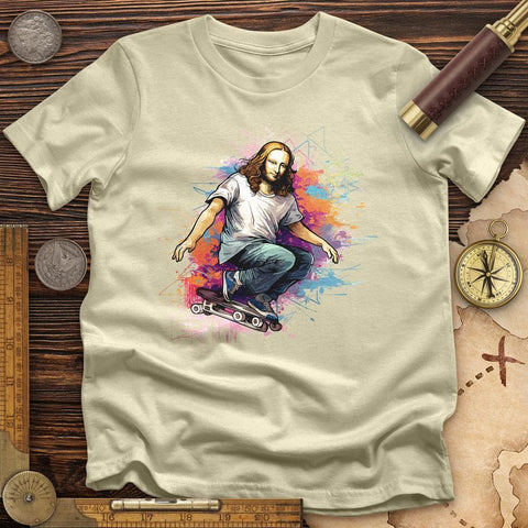 Mona Lisa Skateboard T-Shirt