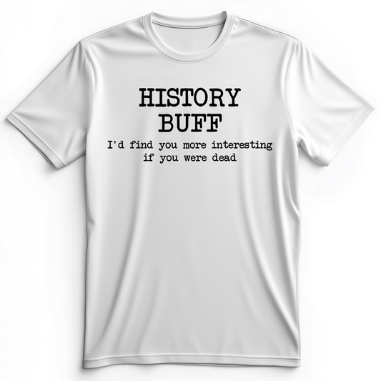 More Interesting If You Were Dead Premium Tee White / S