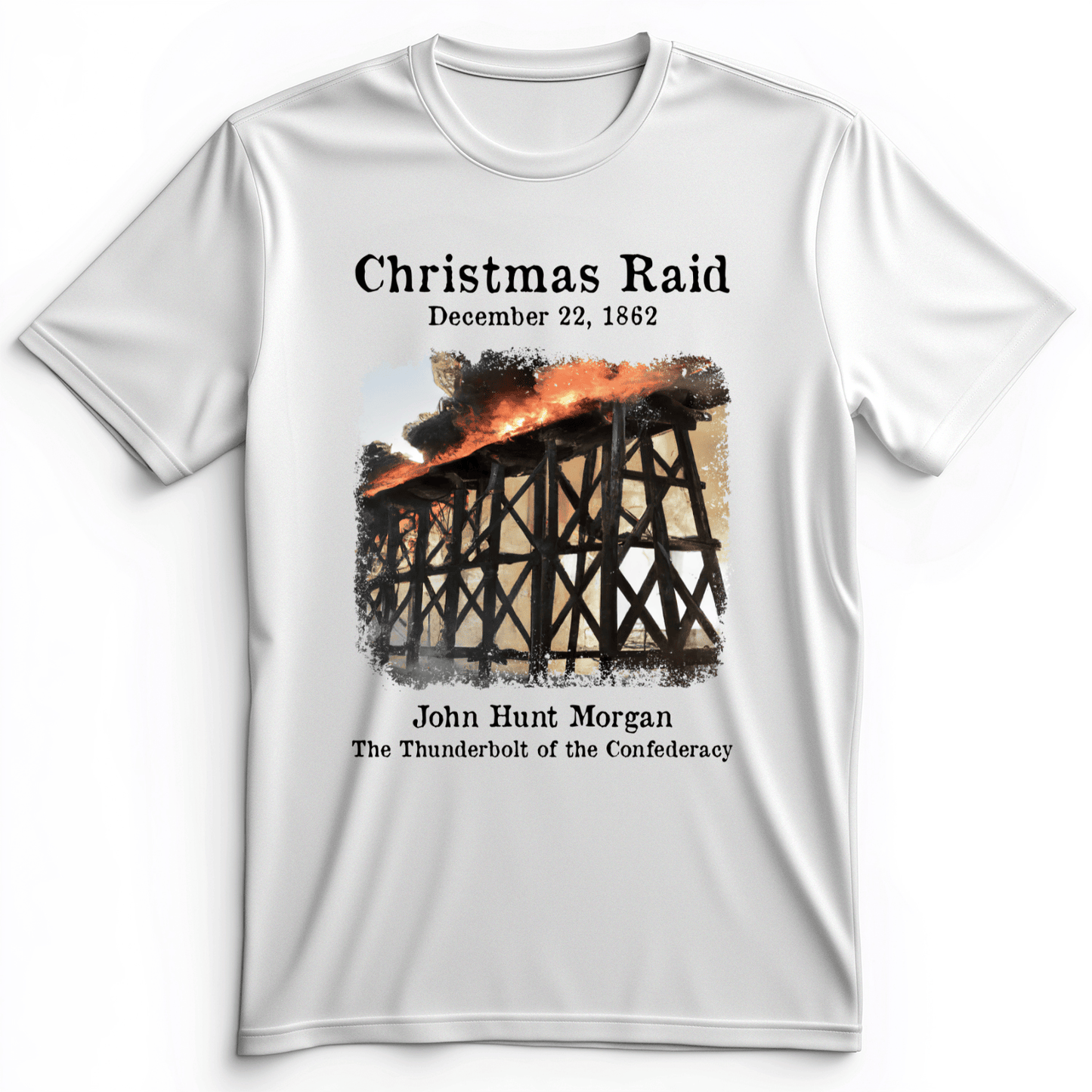 Morgan Xmas Raid Premium Tee White / S