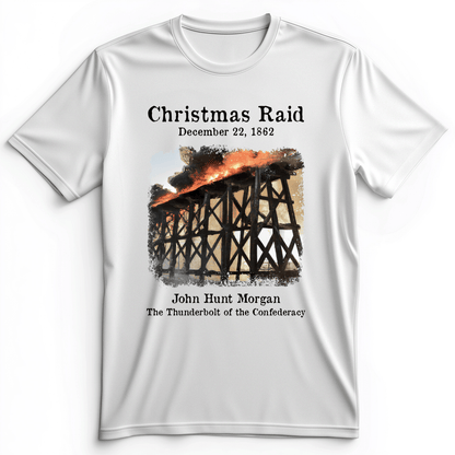 Morgan Xmas Raid Premium Tee White / S