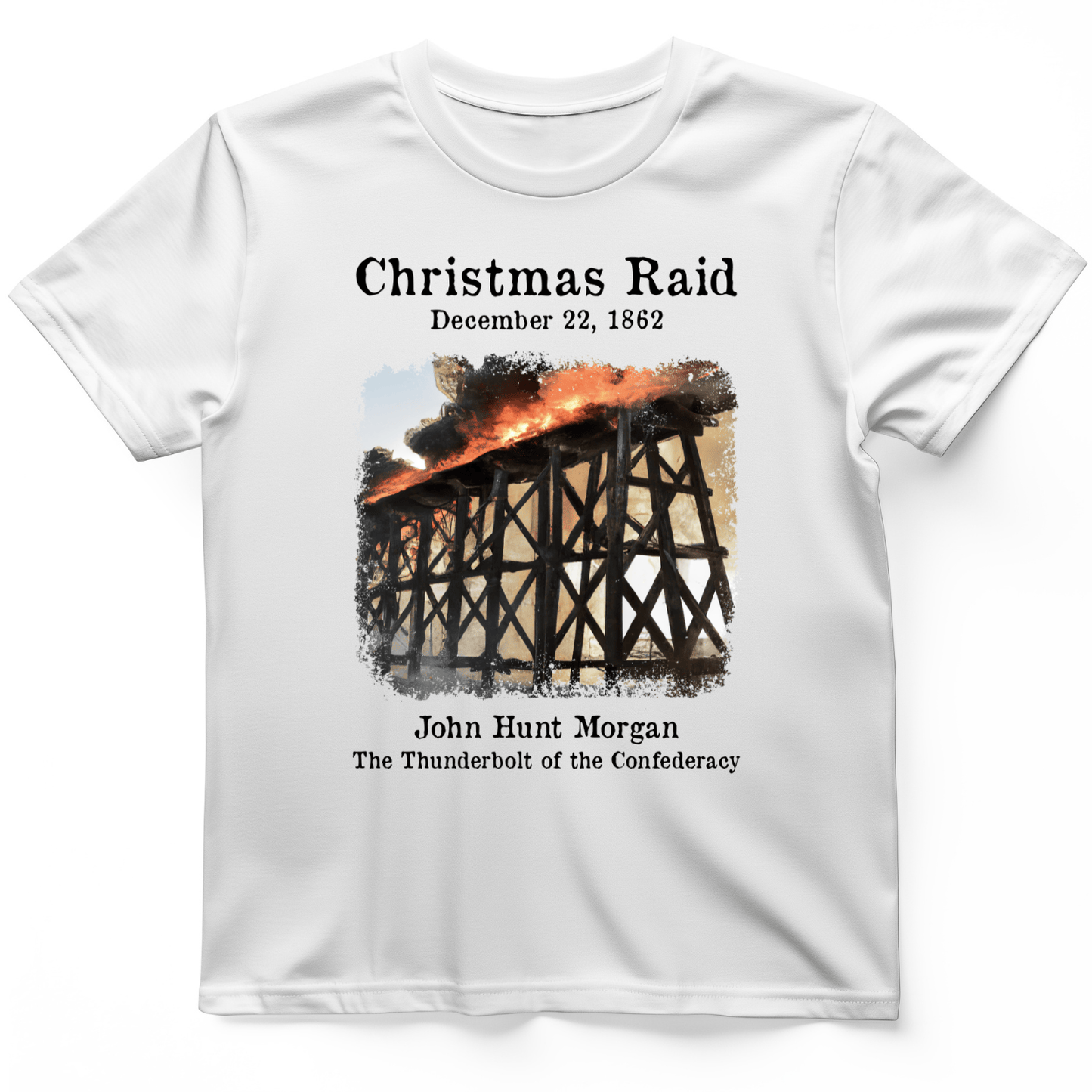 Morgan Xmas Raid T-Shirt White / S