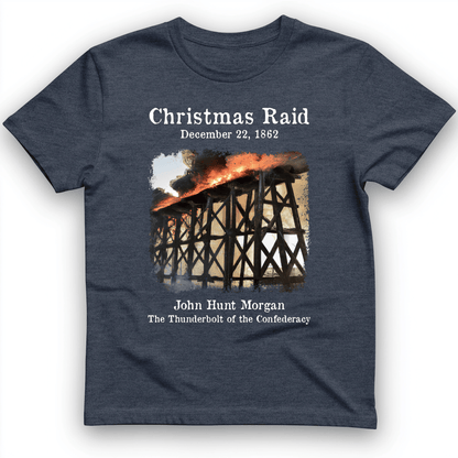 Morgan Xmas Raid T-Shirt Heather Navy / S
