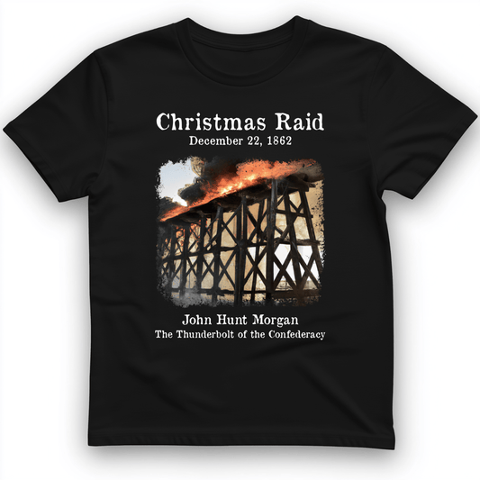Morgan Xmas Raid T-Shirt Black / S