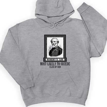 Most Likely to Secede Hoodie Sport Grey / S