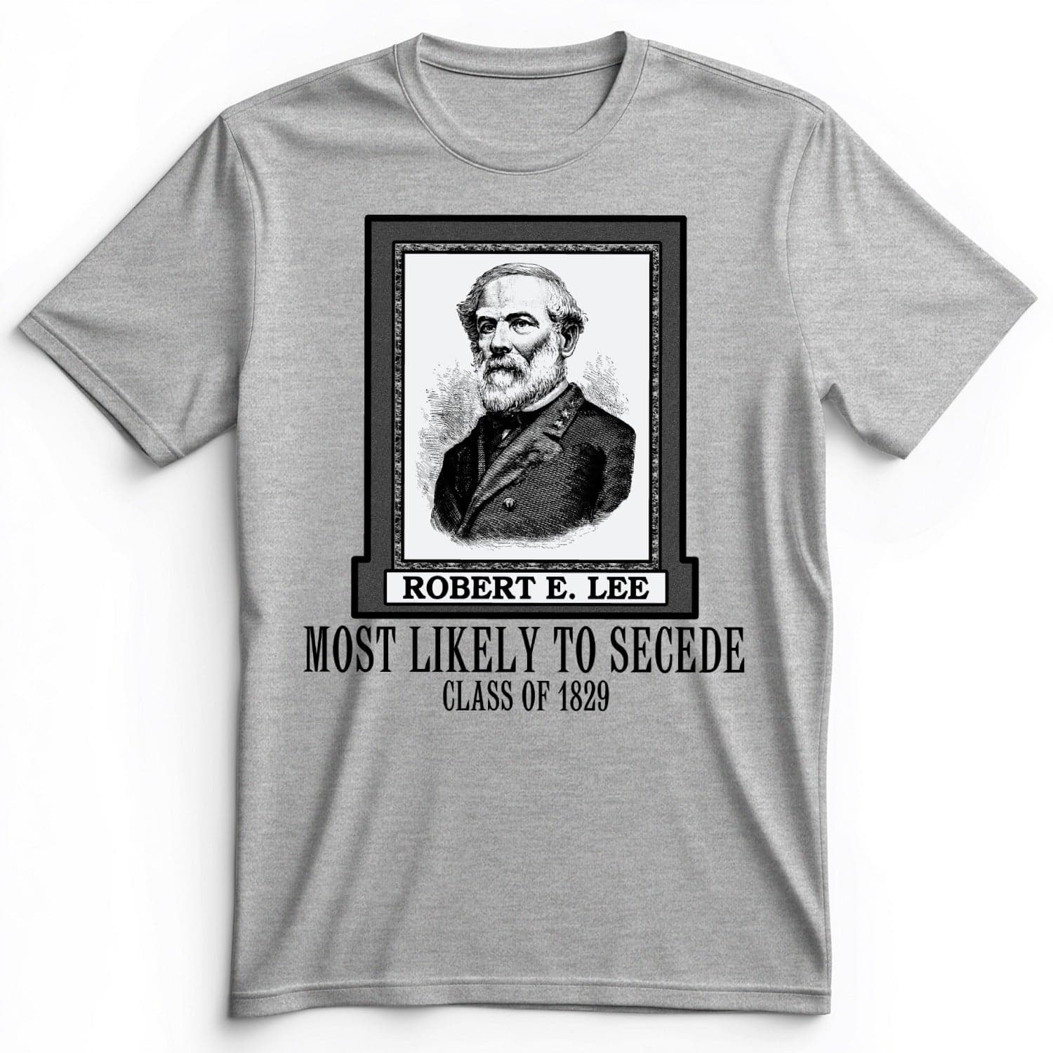 Most Likely to Secede Premium Tee Athletic Heather / S