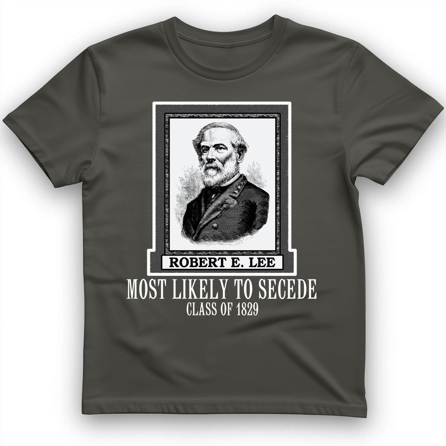 Most Likely To Secede T-Shirt Charcoal / S