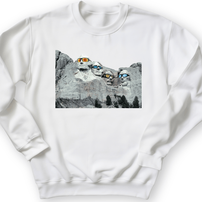 Mount Rushmore Shades Crewneck White / S