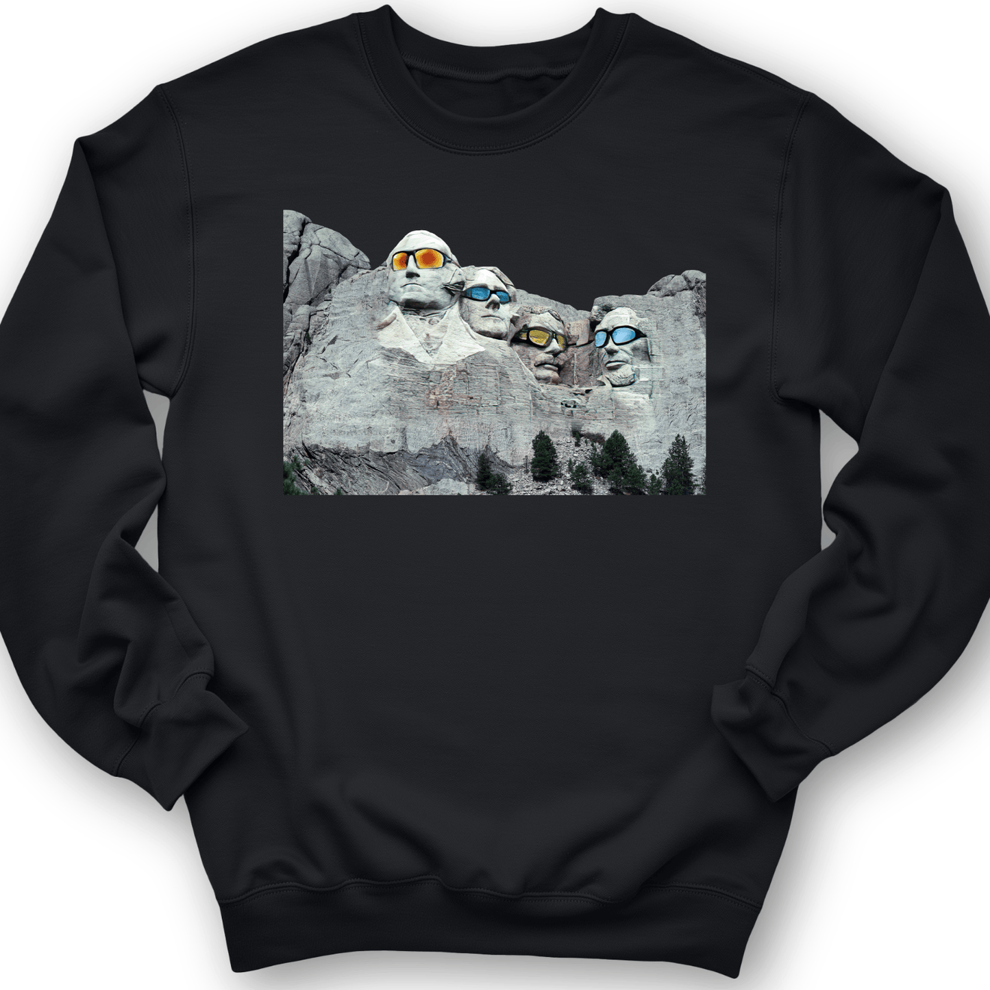 Mount Rushmore Shades Crewneck Black / S