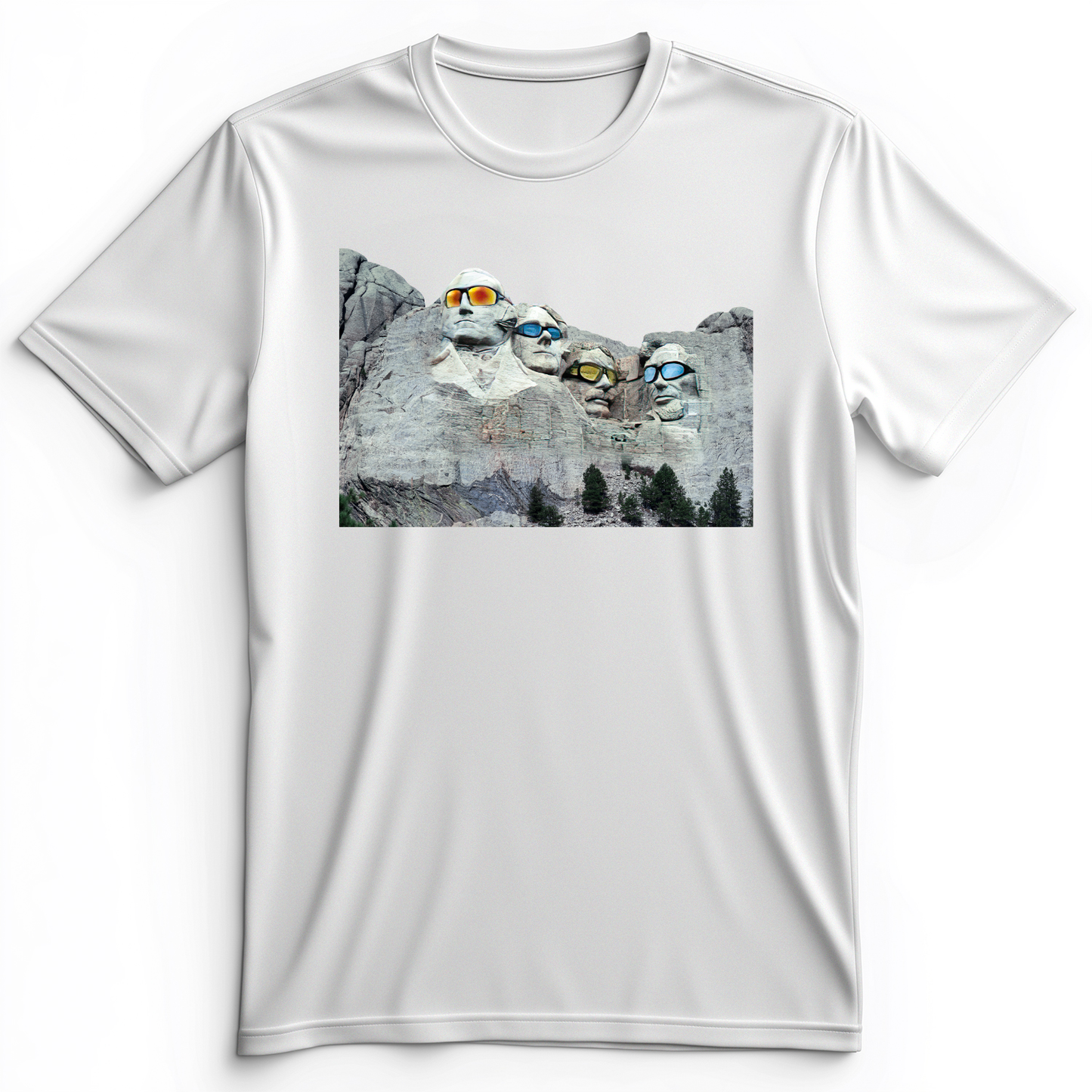 Mount Rushmore Shades Premium Tee White / S