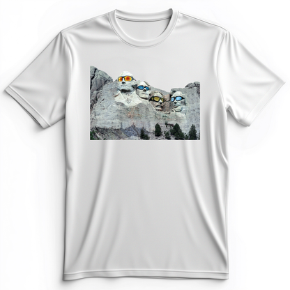 Mount Rushmore Shades Premium Tee White / S