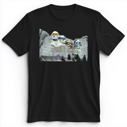 Mount Rushmore Shades Premium Tee Black / S