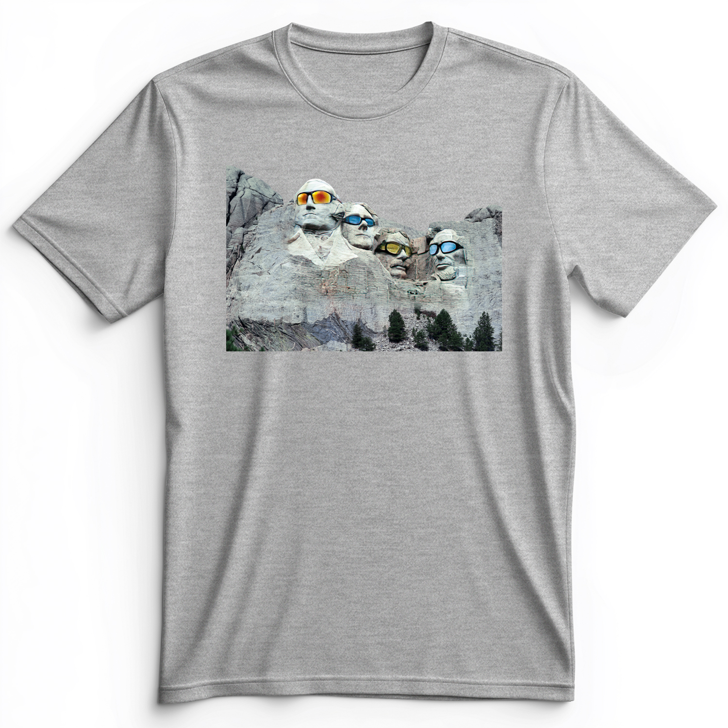 Mount Rushmore Shades Premium Tee Athletic Heather / S