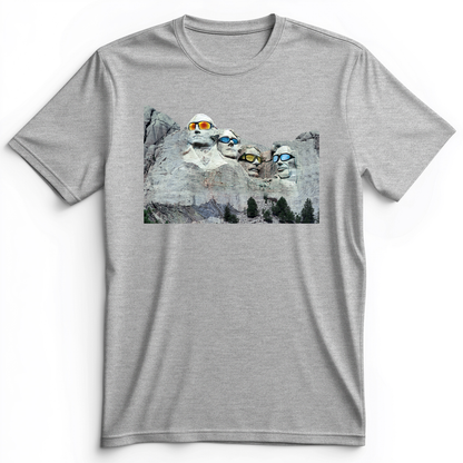 Mount Rushmore Shades Premium Tee Athletic Heather / S
