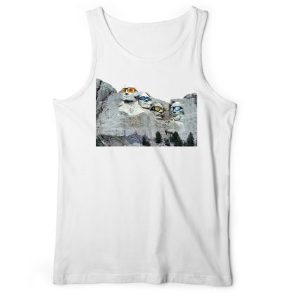 Mount Rushmore Shades Tank White / XS