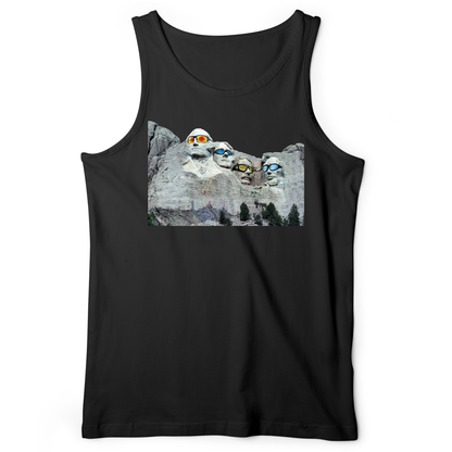 Mount Rushmore Shades Tank Black / XS
