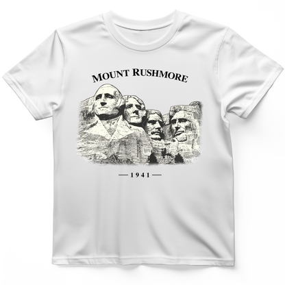Mount Rushmore T-Shirt White / S