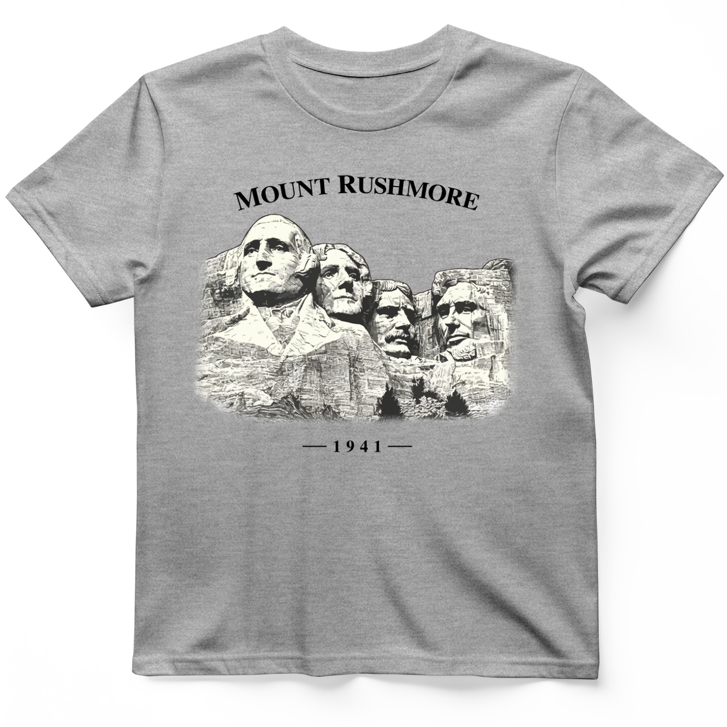 Mount Rushmore T-Shirt Sport Grey / S
