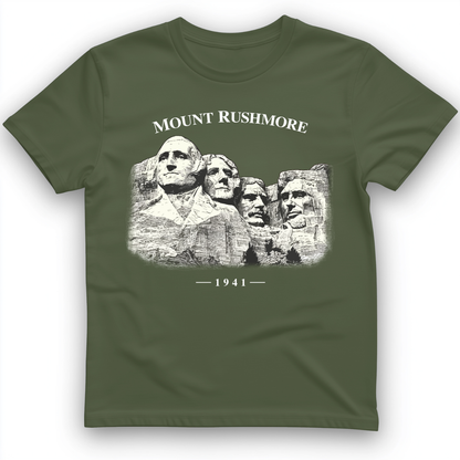 Mount Rushmore T-Shirt Military Green / S