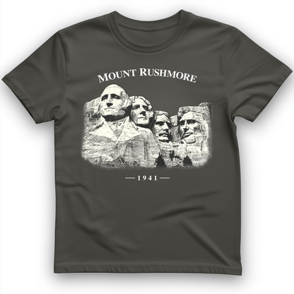 Mount Rushmore T-Shirt Charcoal / S