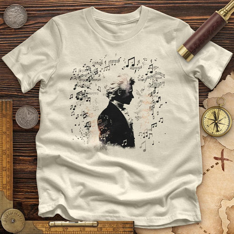 Mozart's Harmony High Quality Tee Natural / S