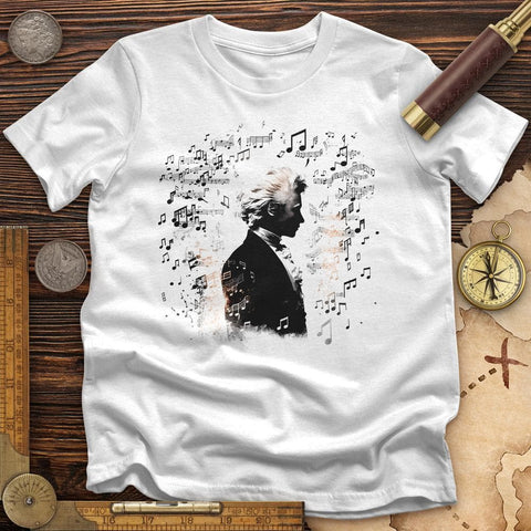 Mozart's Harmony T-Shirt White / S