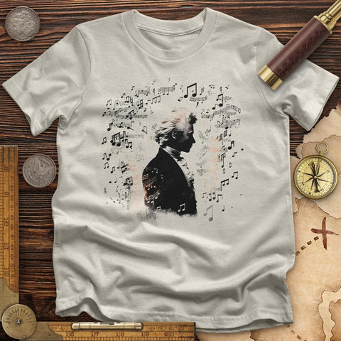 Mozart's Harmony T-Shirt Ice Grey / S