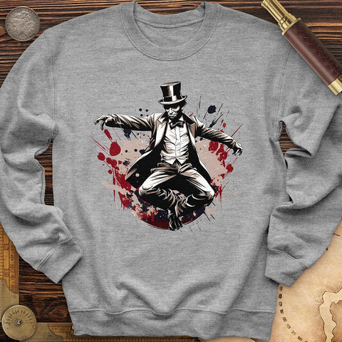 Mr. Abraham Lincoln Crewneck Sport Grey / S