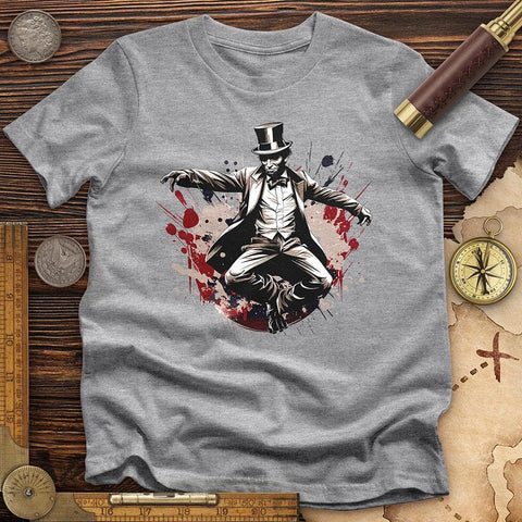 Mr. Abraham Lincoln High Quality Tee Athletic Heather / S