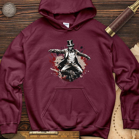 Mr. Abraham Lincoln Hoodie Maroon / S