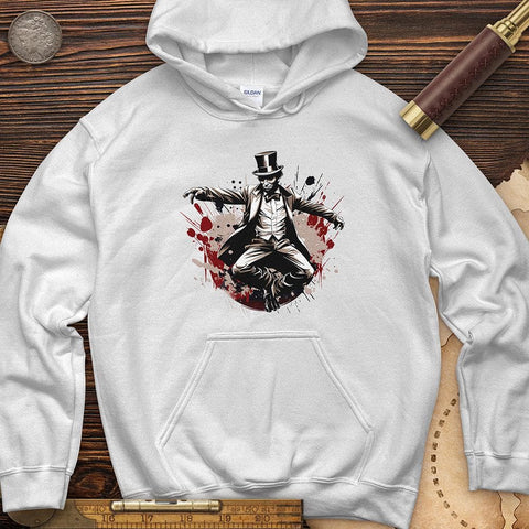 Mr. Abraham Lincoln Hoodie White / S