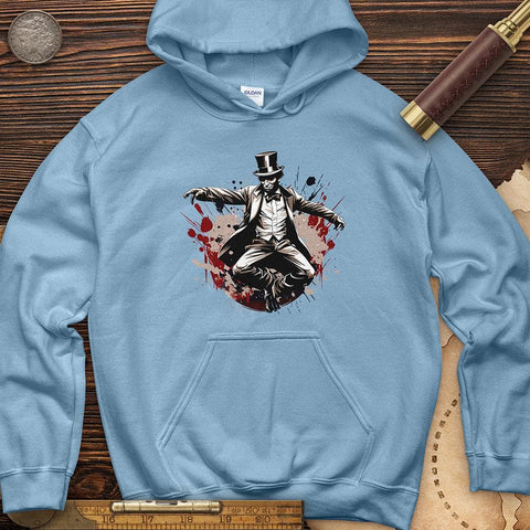 Mr. Abraham Lincoln Hoodie Light Blue / S