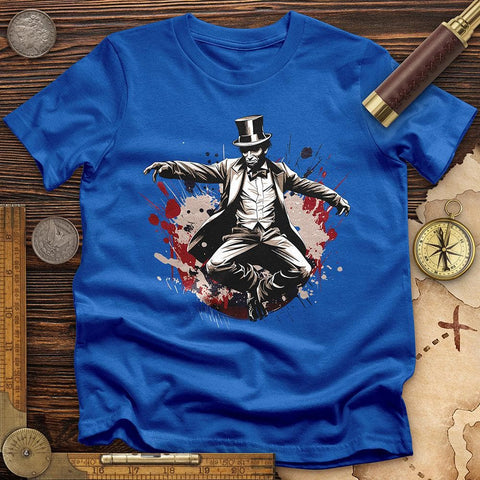 Mr. Abraham Lincoln T-Shirt Royal / S