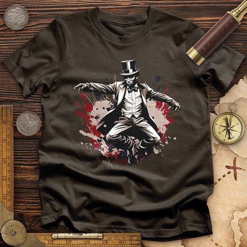 Mr. Abraham Lincoln T-Shirt Dark Chocolate / S