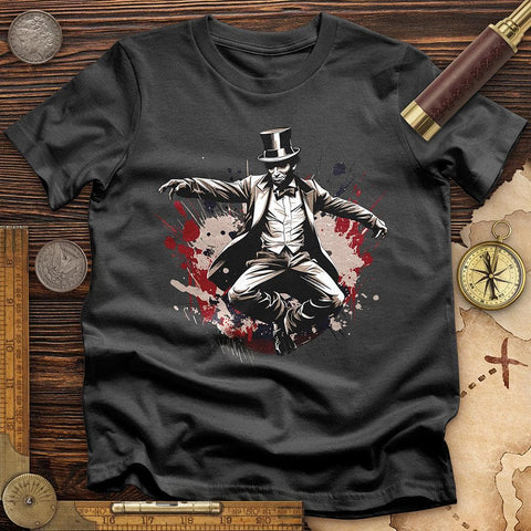 Mr. Abraham Lincoln T-Shirt Charcoal / S