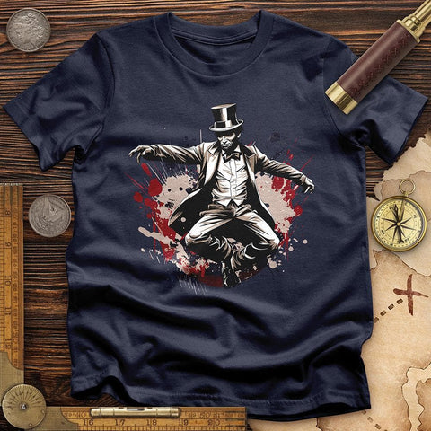 Mr. Abraham Lincoln T-Shirt Navy / S