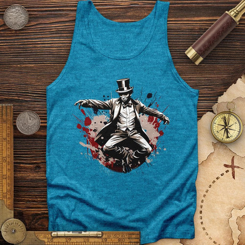 Mr. Abraham Lincoln Tank Aqua TriBlend / XS