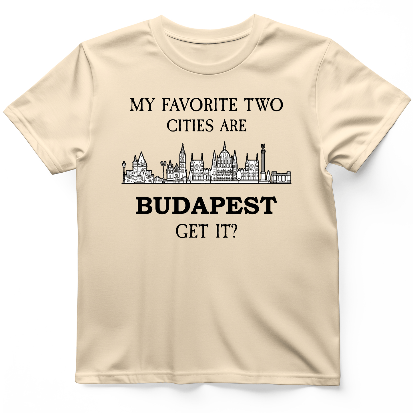 My Favorite Two Cities T-Shirt Natural / S