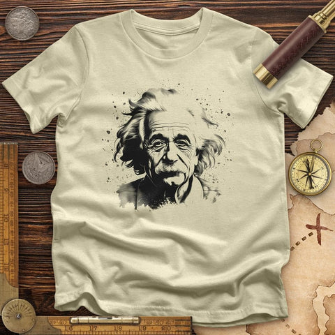 Mysterious Einstein T-Shirt Natural / S