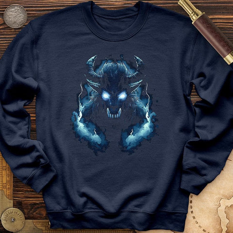 Mysterious Minotaur Crewneck Navy / S