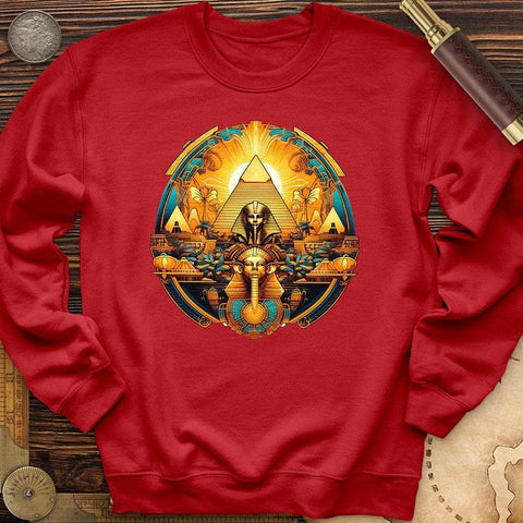 Mystic Egypt Crewneck Red / S