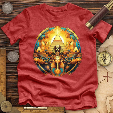 Mystic Egypt High Quality Tee Heather Red / S