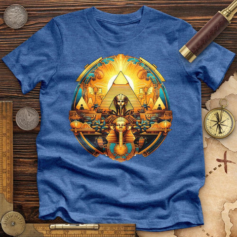 Mystic Egypt High Quality Tee Heather True Royal / S