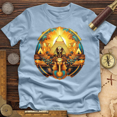 Mystic Egypt High Quality Tee Light Blue / S