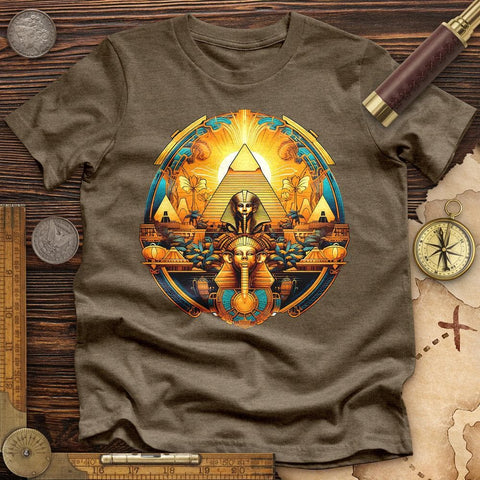 Mystic Egypt High Quality Tee Heather Olive / S