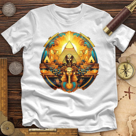 Mystic Egypt High Quality Tee White / S