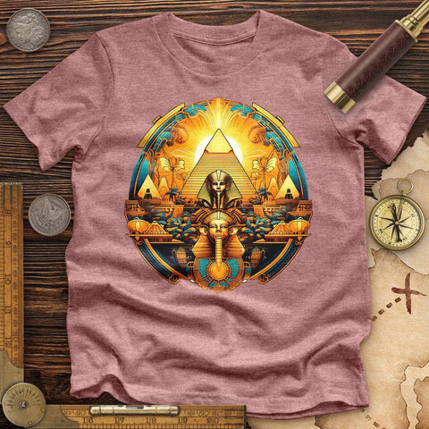 Mystic Egypt High Quality Tee Heather Mauve / S