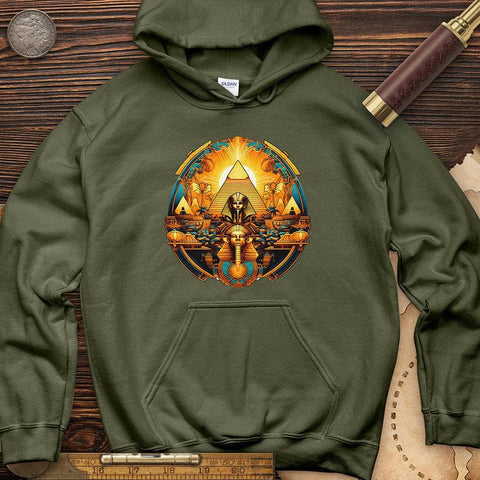 Mystic Egypt Hoodie Military Green / S