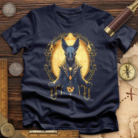 Mystical Anubis T-Shirt Navy / S