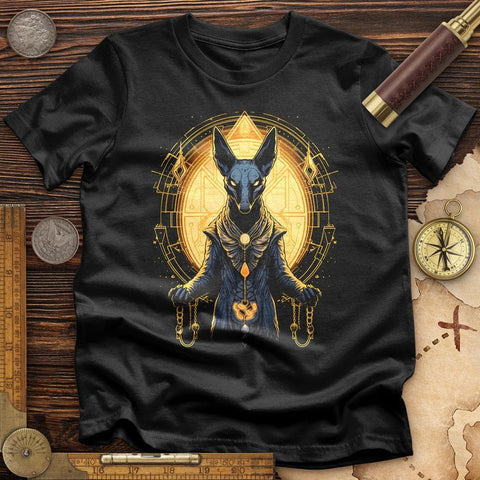 Mystical Anubis T-Shirt Black / S